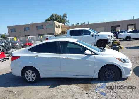 2017 Hyundai Accent Se z USA, uszkodzony, nr VIN KMHCT4AE6HU371153